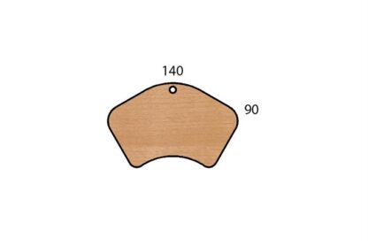 Conset - Special bordplade 140x90 (Finer - Bøg)Bøg Finer -