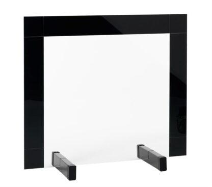 Naga - Magnetisk Bordskærm 70x60 (Glas med sort ramme) -