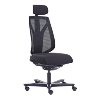 FTI - Canadian Ergo Comfort - Kontorstol m. netryg (Sort) -