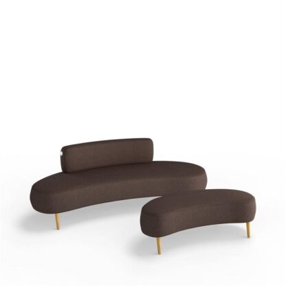 Kulik System - Adam - Loungesofa (Flere farver) - Chocolate -