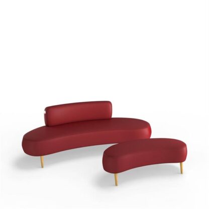 Kulik System - Adam - Loungesofa (Flere farver) - Red -