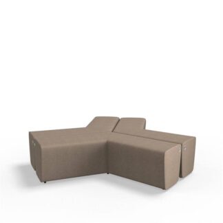 Kulik System - Boomerang - Loungesofa - Caramel -