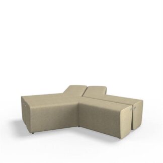 Kulik System - Boomerang - Loungesofa - Cream -