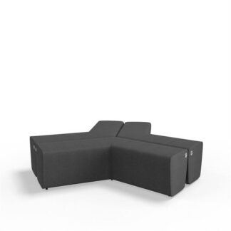 Kulik System - Boomerang - Loungesofa - Grey -