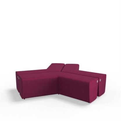 Kulik System - Boomerang - Loungesofa - Pink -