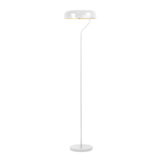 Gulvlampe Cannes Ø 30 x 141H (Hvid) -