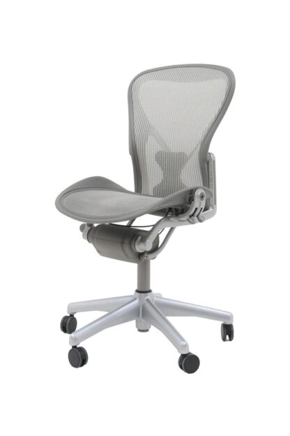 Herman Miller - Aeron B - Kontorstol med høj gas (Grå) -