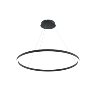 Loftlampe Layer 1 Ø80 (Sort) -