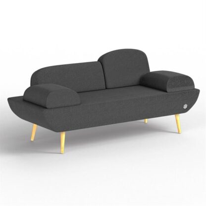 Kulik System - Loft - Loungesofa (Black graphite) - Black Graphite -