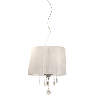 Loftlampe Crystal Ø 37,5 (Hvid) -