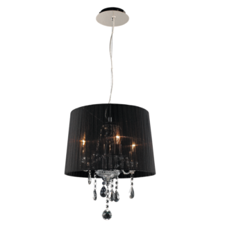 Loftlampe Crystal Ø 37,5 (Sort) -