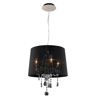 Loftlampe Crystal Ø 37,5 (Sort) -