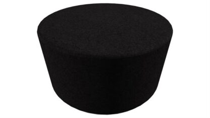 Loungepuf (Mellem Ø90)Black -  -