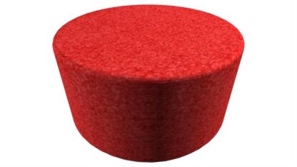 Loungepuf (Mellem Ø90)Red -  -