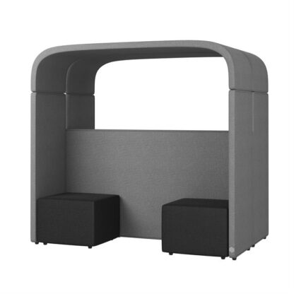 Kulik System - Minimal 2 - Akustiksofa - Black Graphite -