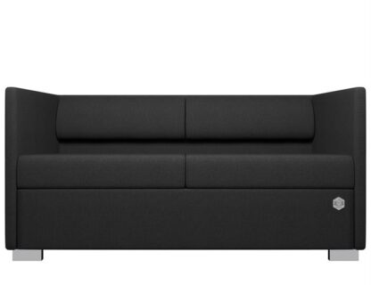 Kulik System - Lounge Line - Akustiksofa - Black Graphite -