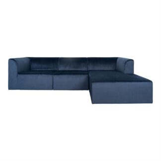 House Nordic - Alba - Højrevendt sofa (blå) -