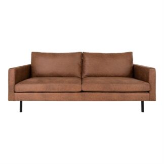 House Nordic - Malaga - 2,5-personers sofa (mørkebrun) -