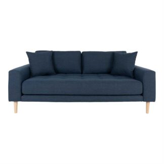 House Nordic - Lido - Sofa m. 2 puder (mørkeblå) -