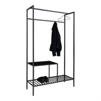 House Nordic - Vita - Garderobe (sort) -