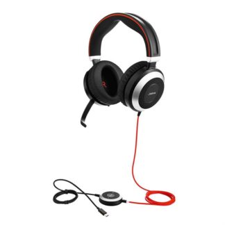 Jabra - Evolve 80 - Headset (sort/duo) -