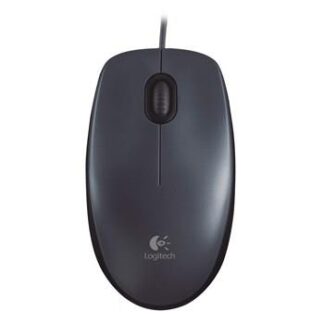 Logitech - M90 HD Optical - Mus (sort/grafitgrå) -