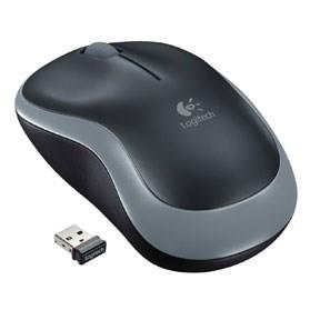 Logitech - M185 Wireless - Trådløs mus (grå/sort) -