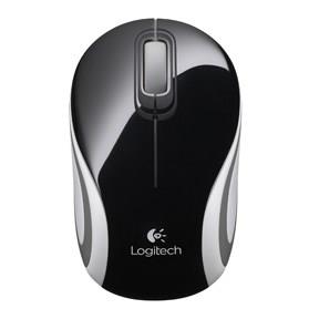 Logitech - M187 Wireless - Trådløs minimus (sort/hvid) -