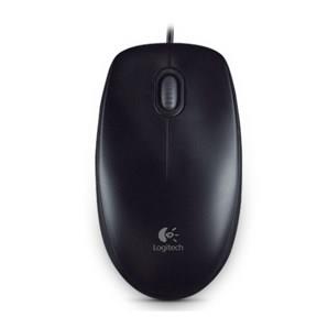 Logitech - B100 - Mus (sort) -