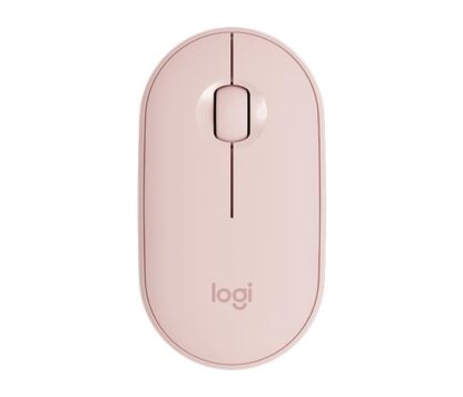 Logitech - Pebble M350 - Trådløs mus (rosa) -