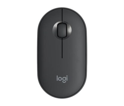 Logitech - Pebble M350 - Trådløs mus (grafitgrå) -