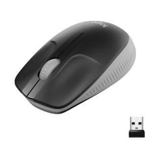 Logitech - M190 - Trådløs mus (Grå/sort) -