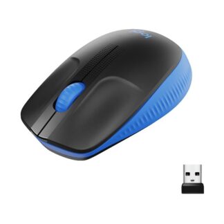 Logitech - M190 - Trådløs mus (Blå/sort) -