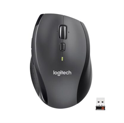 Logitech - Marathon M705 - Trådløs mus (Sort/grafitgrå) -