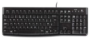 Logitech - K120 - Tastatur (sort) -