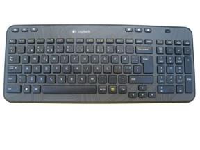 Logitech - K360 - Trådløst tastatur (sort) -