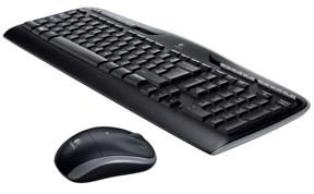 Logitech - MK330 - Trådløst desktopsæt á 1 tastatur & 1 mus (sort) -