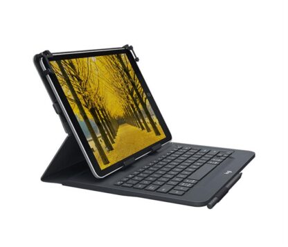 Logitech - 10'' Universal Folio - Tabletcover m. tastatur (sort) -