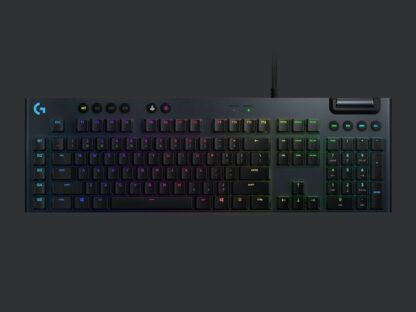 Logitech - G815 Lightspeed GL Clicky - Mekanisk gamertastatur (sort/RGB) -