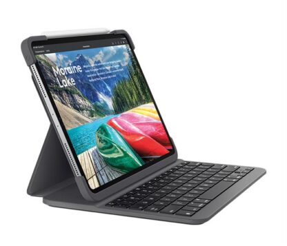 Logitech - Slim Folio Pro - 11" Cover til iPad m. tastatur (Grafit) -