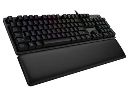 Logitech - G513 LIGHTSYNC - Mekanisk gamertastatur (Grafitgrå/RGB) -