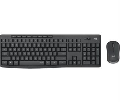 Logitech - MK295 Silent - Trådløst desktopsæt á 1 tastatur & 1 mus (Grafitgrå) -