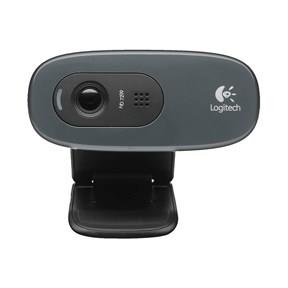 Logitech - C270 HD - Webcam (grafitgrå) -