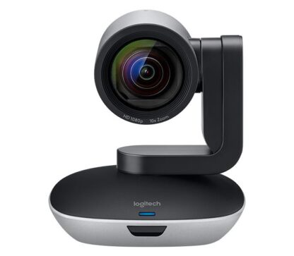 Logitech - PTZ PRO 2 - Konferencewebcam (sort/sølvgrå) -