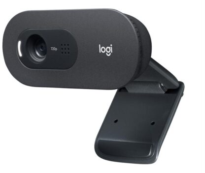 Logitech - C505 HD - Webcam (sort) -