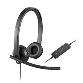 Logitech - UC H570 - USB Stereoheadset (sort) -