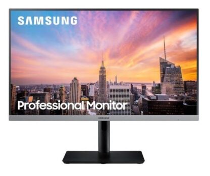 Samsung - S24R650F - 24" Skærm (mørkegrå) -