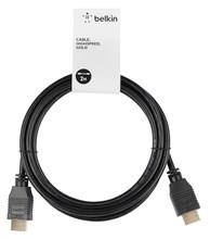 Belkin - 5m Guldbelagt højhastigheds HDMI-kabel (sort) -