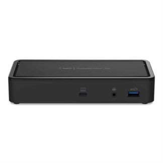 Belkin - Thunderbolt 3 Dock Plus - Dockingstation m. kabel (sort) -