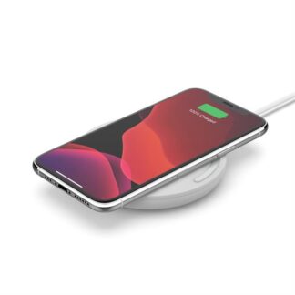 Belkin - 15W Trådløs ladestander m. PSU & USB-C kabel (hvid) -